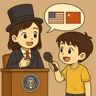 我是美国总统 - I Am the President of the United States [HSK 3]