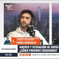 Entrevista en corresponsales de Radio 13c