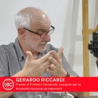 LBC con Gerardo Riccardi 》Premio al Profesor Destacado Academia Nacional de Ingeniería