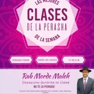 RAB MORDEJAY MALEJ- PERASHA CON ZOHAR - BALAK 5786