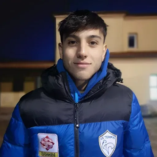 Andrea Sanna nel post gara di US TEMPIO - Ossese 4-0