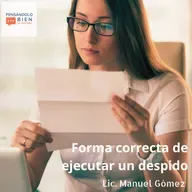 Forma correcta de ejecutar un despido