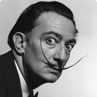 T06E24: Salvador Dalí (1904-1989), pintor, escultor, grabador, escenógrafo y escritor español