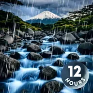 Rain + Water + Nature Sounds = Best Night of Sleep! | 12 Hour