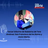 Tercer Informe de Gobierno de Tere Jiménez: San Francisco de los Romo y Jesús María.