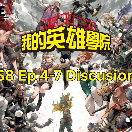 Episode 547: My Hero Academia S8 Ep. 4-7 Discussion Episodio 547 : My Hero Academia S8 Ep.4-7 Discusion