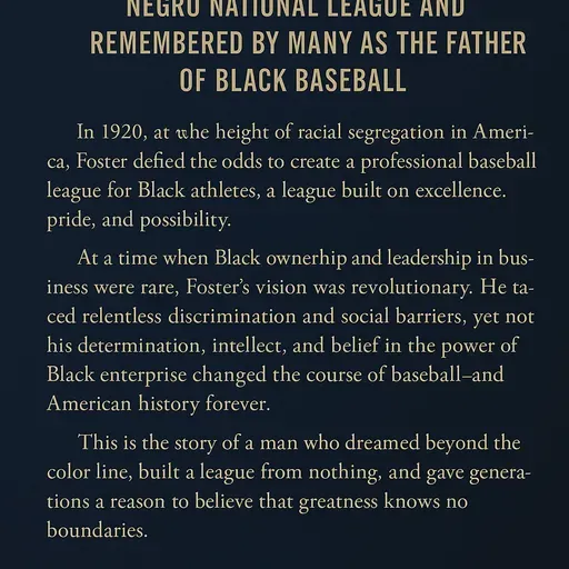 327: Chapter 13 HBCUs Andrew Rube Foster Built a League and Transformed a Nation’s Pastime