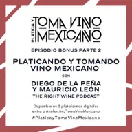Episodio Bonus Parte 2 - Platicando y Tomando Vino Mexicano - Diego de la Peña & Mauricio León · The Right Wine Podcast