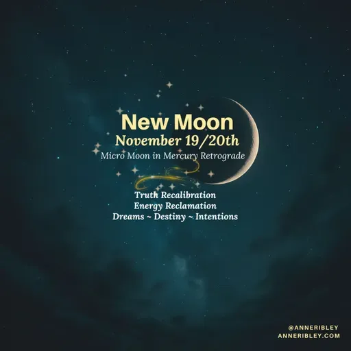 November New Moon 2025 Insider