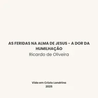 As feridas na alma de Jesus - a dor da humilhação - Ricardo de Oliveira
