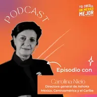 Carolina Nieto, Directora General de Ashoka México, charla con Gaby Delgado