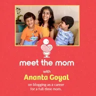 Meet the Mom podcast is back with Ananta Goyal on Blogging as a Career and Tips.