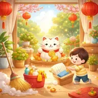 [HSK 4] 一起扫尘过新年 - Cleaning Together for the New Year