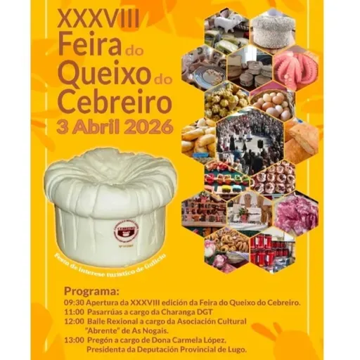 Feira do Queixo do Cebreiro 31 marzo 2026