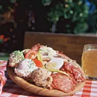 In der Pause eine Jause