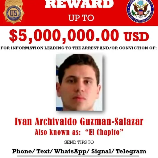 Iván Archivaldo Guzmán ya es el segundo más buscado por la DEA