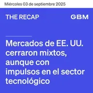 THE RECAP 03-09-25 | Mercados de EE. UU. cerraron mixtos, aunque con impulsos en el sector tecnológico.