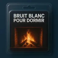 1 H Bruit blanc pour DORMIR | Au coin de la Cheminée