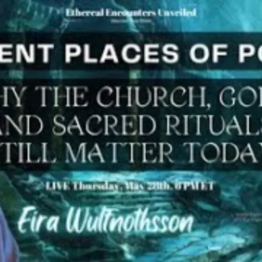 Eira Wulfnothsson LIVE, Thursday, May 28th, 2026, 6 PM ET Topic: Ancient Places of Power: Why the Church, Gold, and Sacred Rituals Still Matter Today About Eira Wulfnothsson - Eira was a practicing occultist for over four decades. Born into a Luciferia