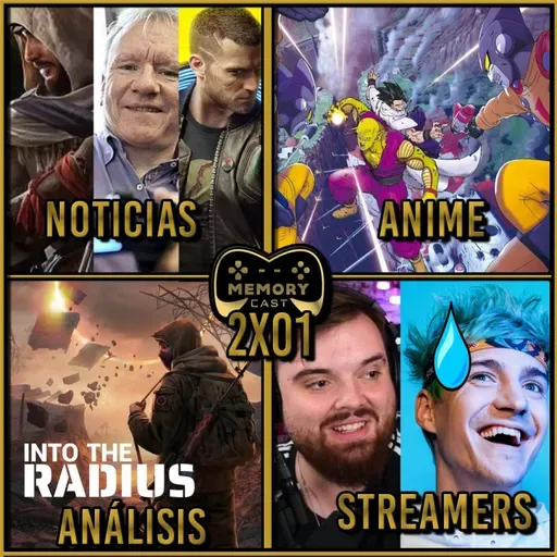 Memory Cast 2x01: Assassin's Mirage, + Cyberpunk. Crítica DBS: Super Hero. Análisis Into the Radius y sección Streamers.