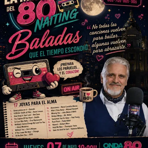 "La Maquina del 80Naiting" Programa Jueves 07 de Mayo