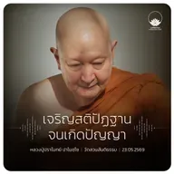 เจริญสติปัฏฐานจนเกิดปัญญา : หลวงปู่ปราโมทย์ ปาโมชฺโช 23 พ.ค. 2569