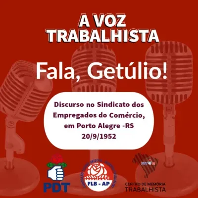 EP#67-Discurso do Presidente da República no Sindicato dos Empregados do Comércio do Rio Grande do Sul, em Porto Alegre-RS, em 1952