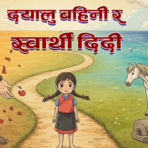 लोककथाः दयालु बहिनी र स्वार्थी दिदी । Dayalu Bahini Ra Swarthi Didi । Folk Tale in Nepali