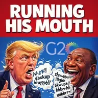 Running His Mouth (Ramaphosa, Trump and the G20)