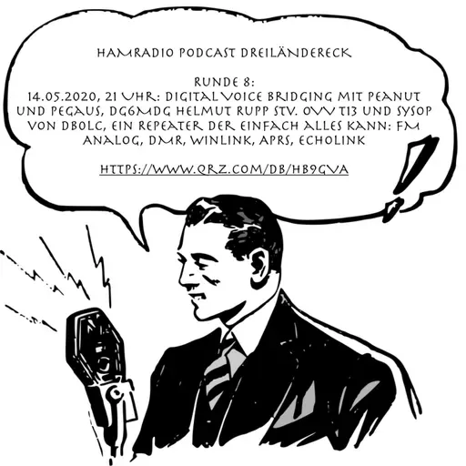14.05.2020, 21 Uhr: Digital Voice Bridging mit Peanut und Pegaus, DG6MDG Helmut Rupp Stv. OVV T13 und Sysop von DB0LC, ein Repeater der einfach alles kann: FM Analog, DMR, Winlink, APRS, EchoLink