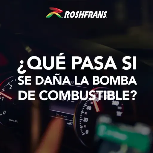 ¿Qué pasa si se daña la bomba del combustible?