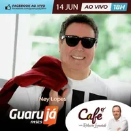 140622 - Café especial na Guarujá FM 92.9, com Ney Lopes