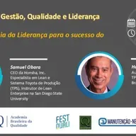 Live “A importância da Liderança para o sucesso do Lean", com Sammy Obara