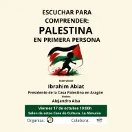 La Almunia Piensa sobre Palestina y su causa