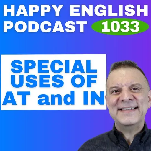 1033 - Special Uses of AT and IN