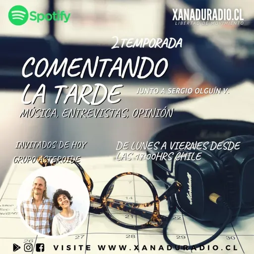 Comentando la tarde con Grupo Asteroide