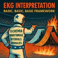 EKG Basic Basic Basic Framework for EM Docs: Ischemia, Arrhythmias, Intervals, Anomalies