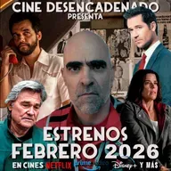Estrenos FEBRERO: El agente secreto, Salvador, Cortafuegos, Paradise T2, y muchos más!