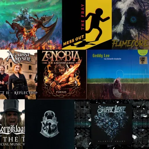 PROG 258 - Analizamos los discos de Flamecore y Shiraz Lane. Tal día como Hoy con Geddy Lee.