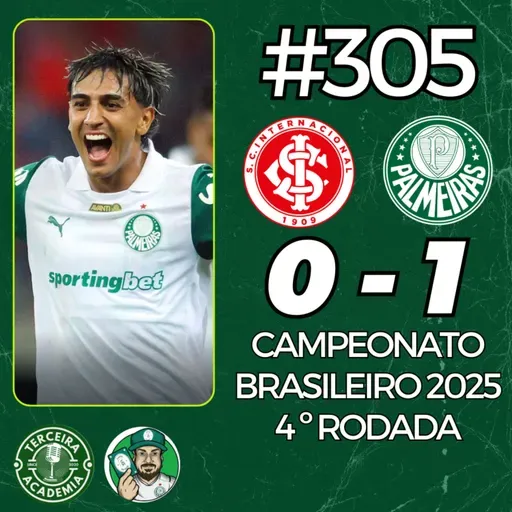 #305 | INTERNACIONAL 0X1 PALMEIRAS | PÓS JOGO | COLETIVA ABEL FERREIRA