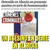 Un asesino en serie en Alsacia