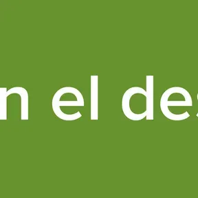 Luz en el desierto