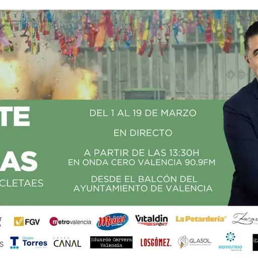 Gente de Fallas desde la Mascletà 17/03/2026