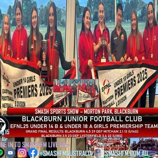 SSS15THYR: Blackburn JFC EFNL25 U14 Girls B/U18 Girls A Division Premiership Interviews 230925