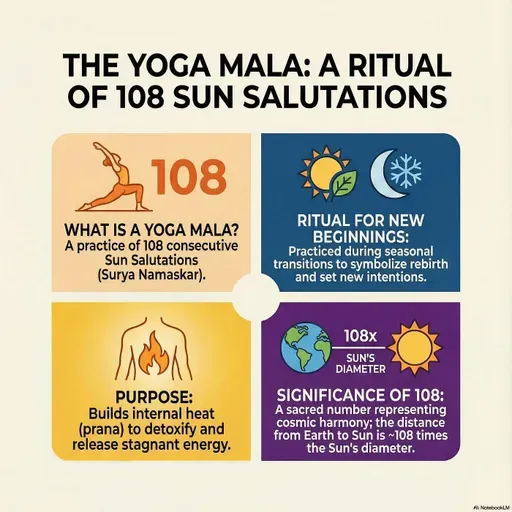 108 Sun Salutations: The Yoga Mala and the Art of Transformation