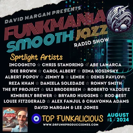 Funkmania Smooth Jazz - Agosto#1/2024