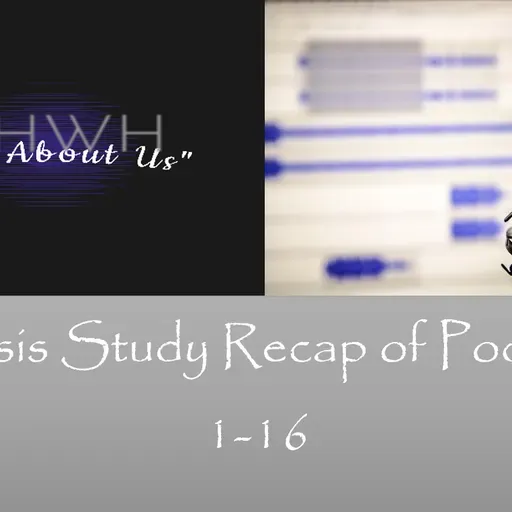 Genesis Study Recap of Podcast’s 1-16