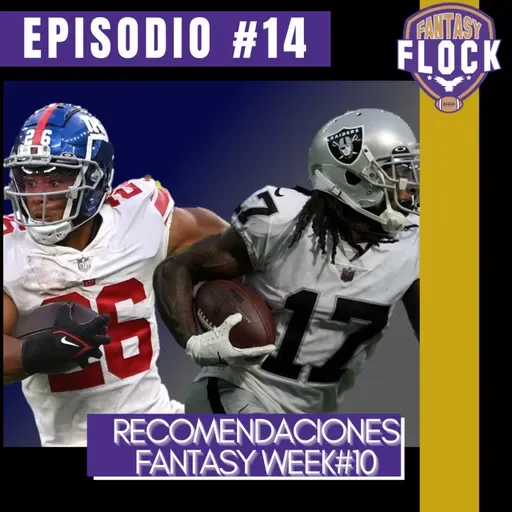 Fantasy Flock #14 (T2)-Recomendaciones NFL fantasy W10, (2022)