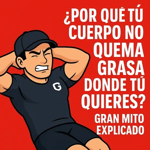 ¿Por qué tu cuerpo no quema grasa donde tú quieres? El gran mito explicado