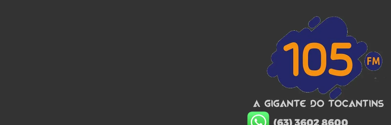 Radio 105FM - estúdio Palmas